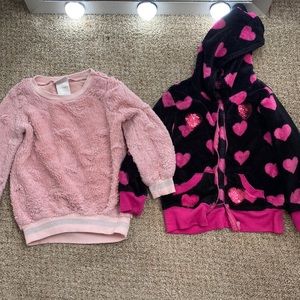 3T/4T Toddler Jacket & Sweatshirt Girl